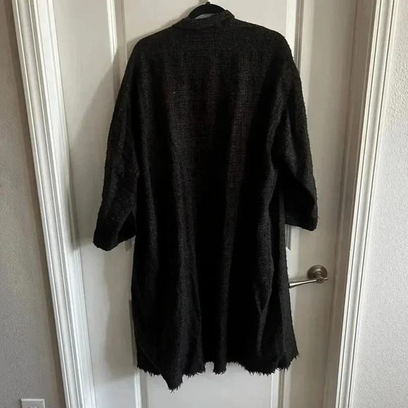 429 Masscob Oversized Cardigan Sweater Size 38 Color Dark Grey - Picture 5 of 5